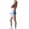 WangJiang Nylon Mesh Boxer Shorts with Cock Sock