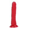 Summer Vibe 7.95 Inch Crystal Clear Blue Suction Cup Dildo